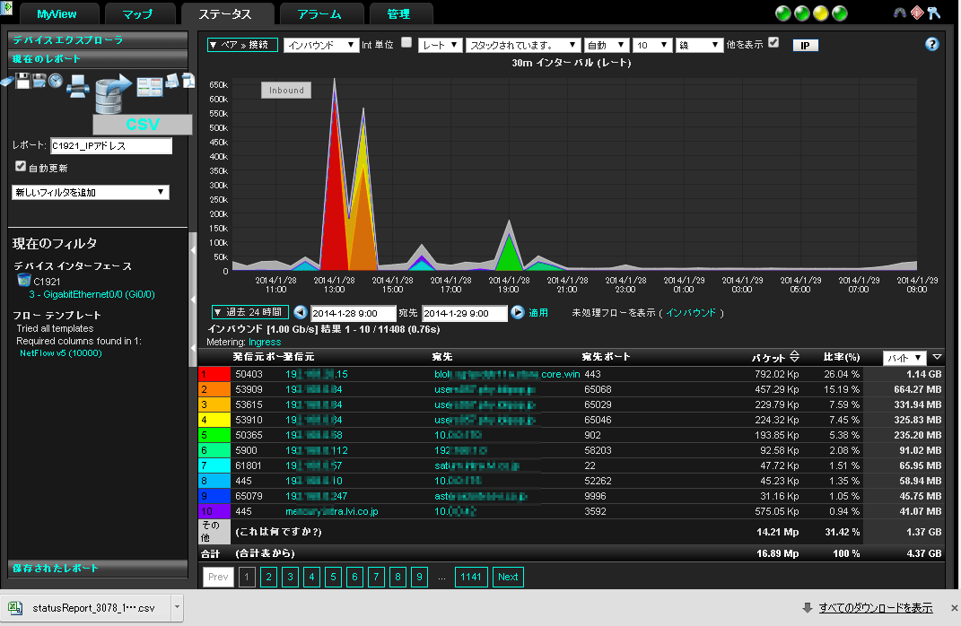 CSVファイル作成